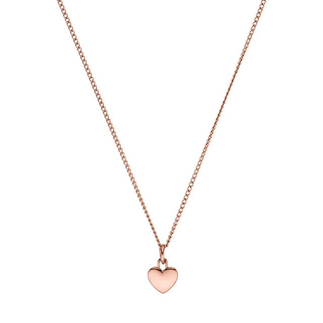 Heart Charm Necklace - INT PURELEI