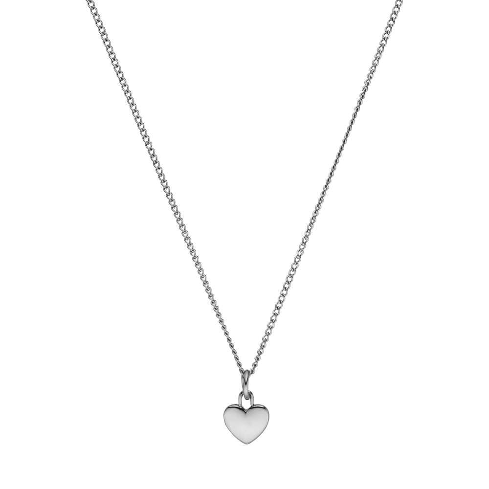 Heart Charm Necklace - INT PURELEI
