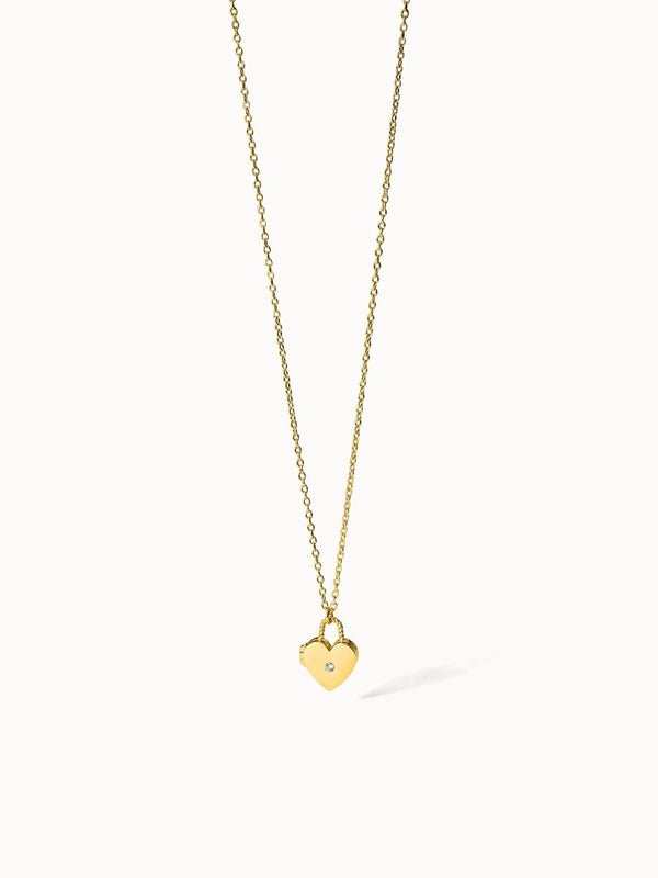 Heartbeat Medallion Necklace - INT PURELEI