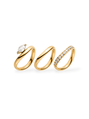 Lumi Trio Ring Set - INT PURELEI