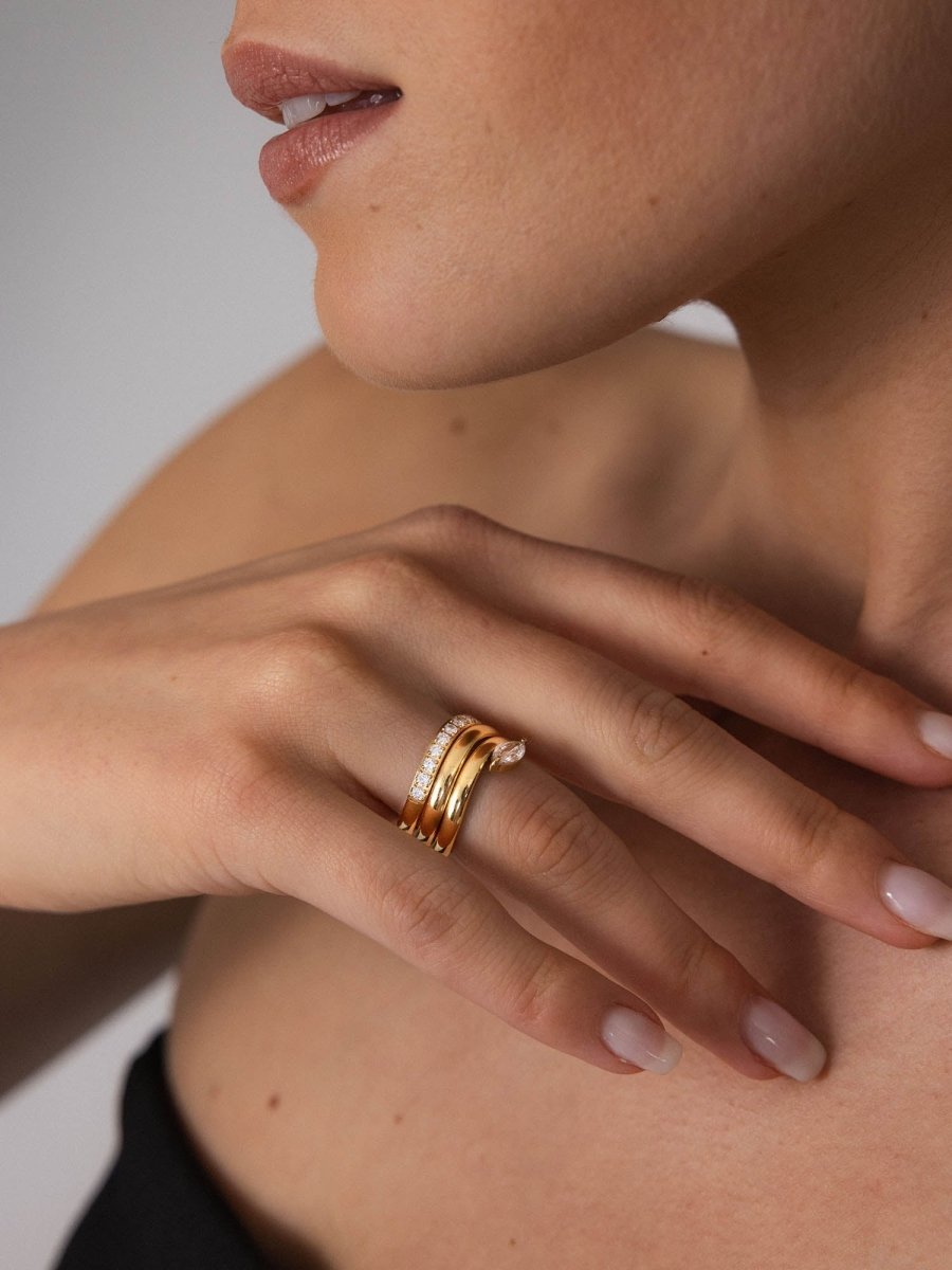 Lumi Trio Ring Set - INT PURELEI