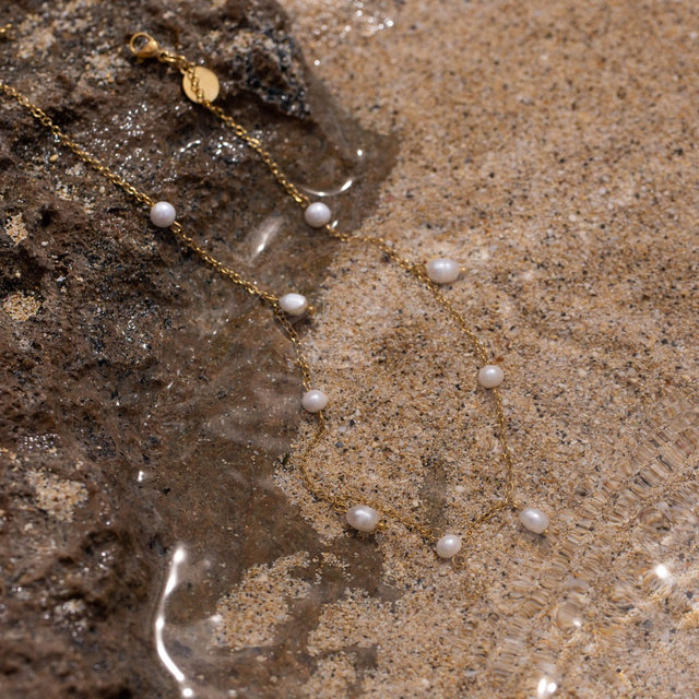 Pearl Drop Anklet - INT PURELEI