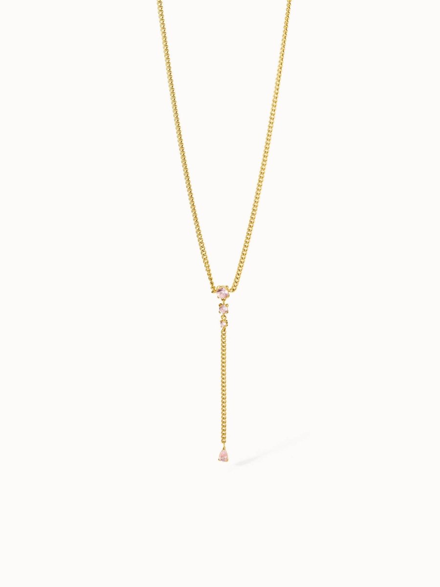 Pink Glamor Necklace - INT PURELEI