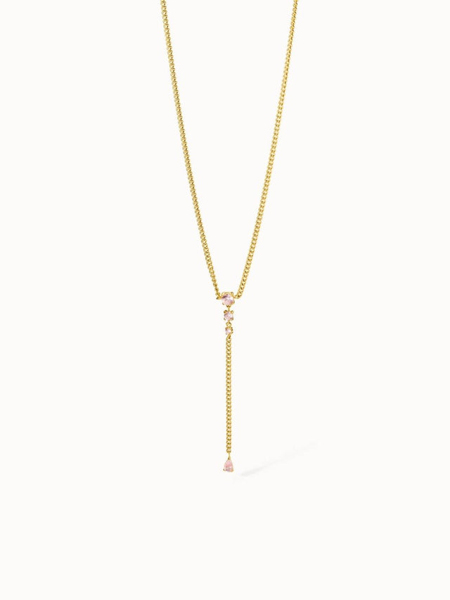 Pink Glamor Necklace - INT PURELEI