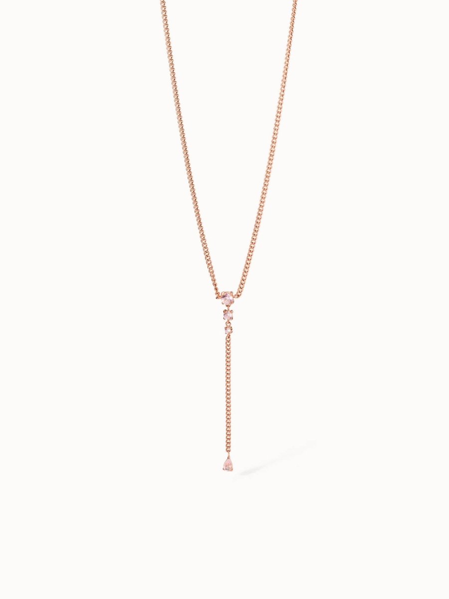 Pink Glamor Necklace - INT PURELEI