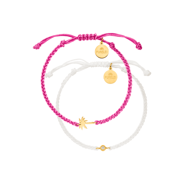 Pink Island Bracelet Set - INT PURELEI