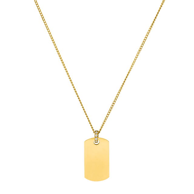 Plate Charm Necklace - INT PURELEI