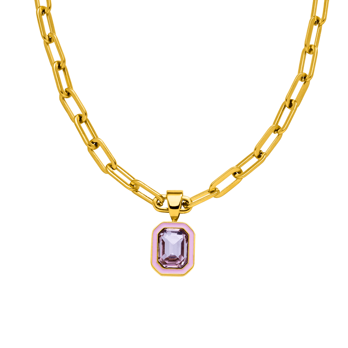 Purple Power Necklace - INT PURELEI