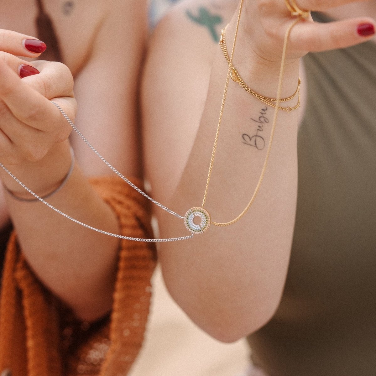 Rainbow Love Necklace - INT PURELEI