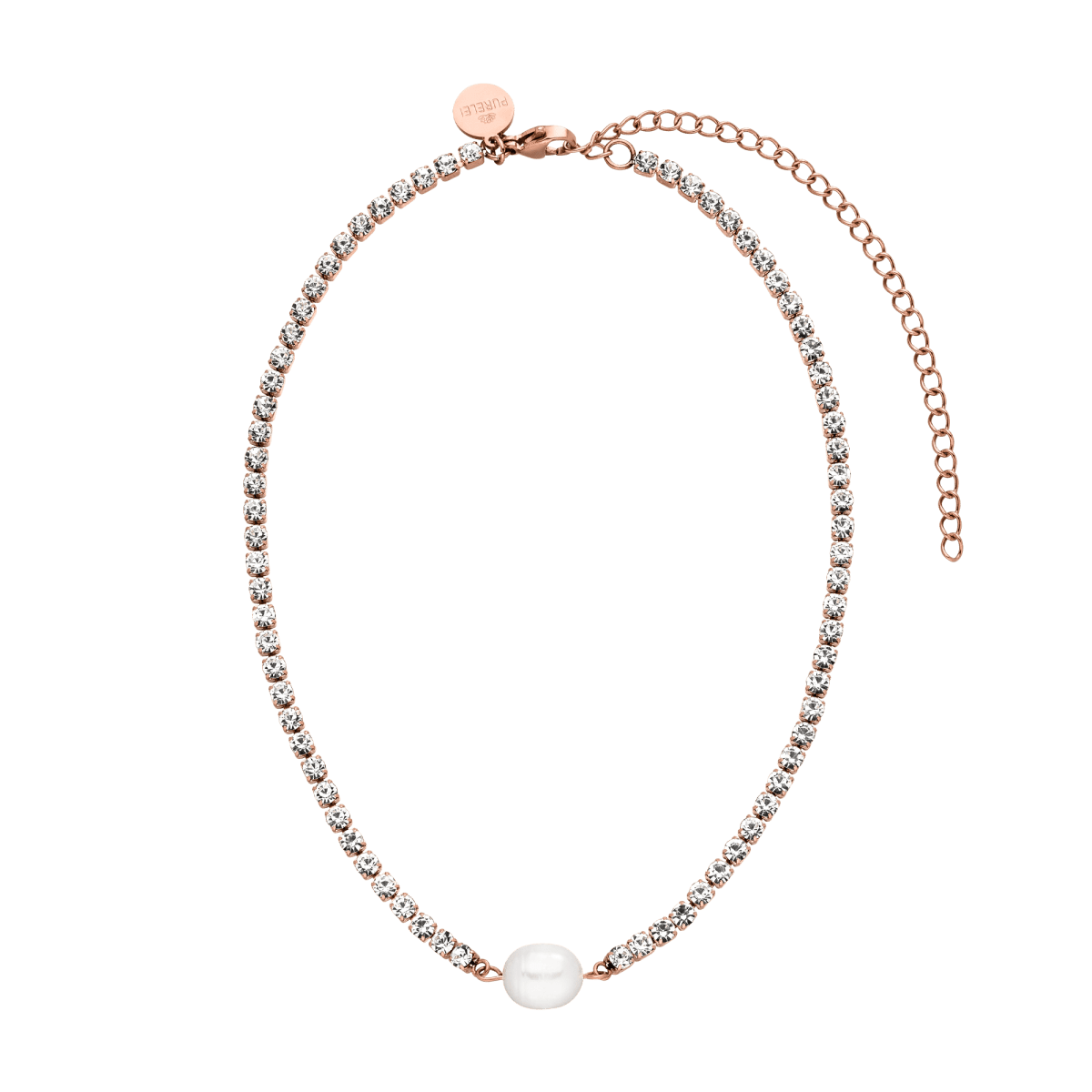 Shimmering Pearl Necklace - INT PURELEI