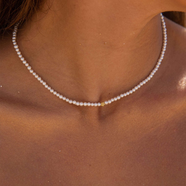 Shiny Bloom Necklace - INT PURELEI