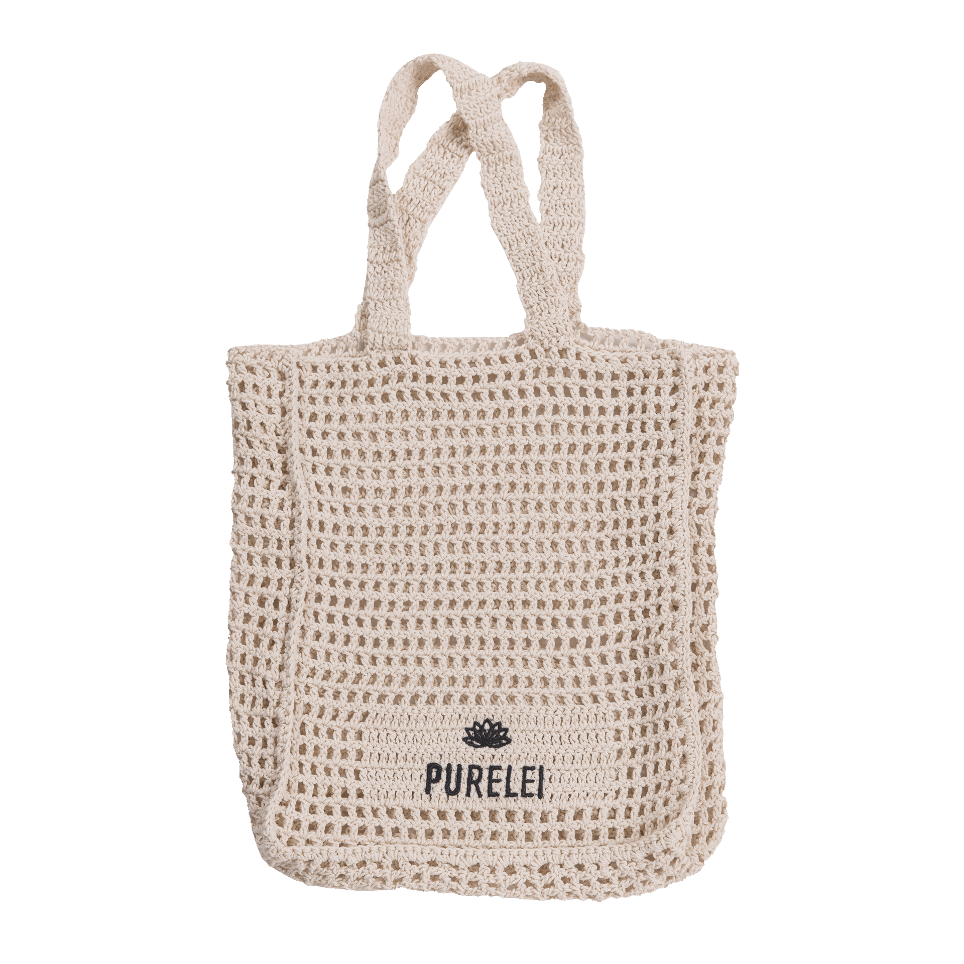 Borsa Lotus all'uncinetto