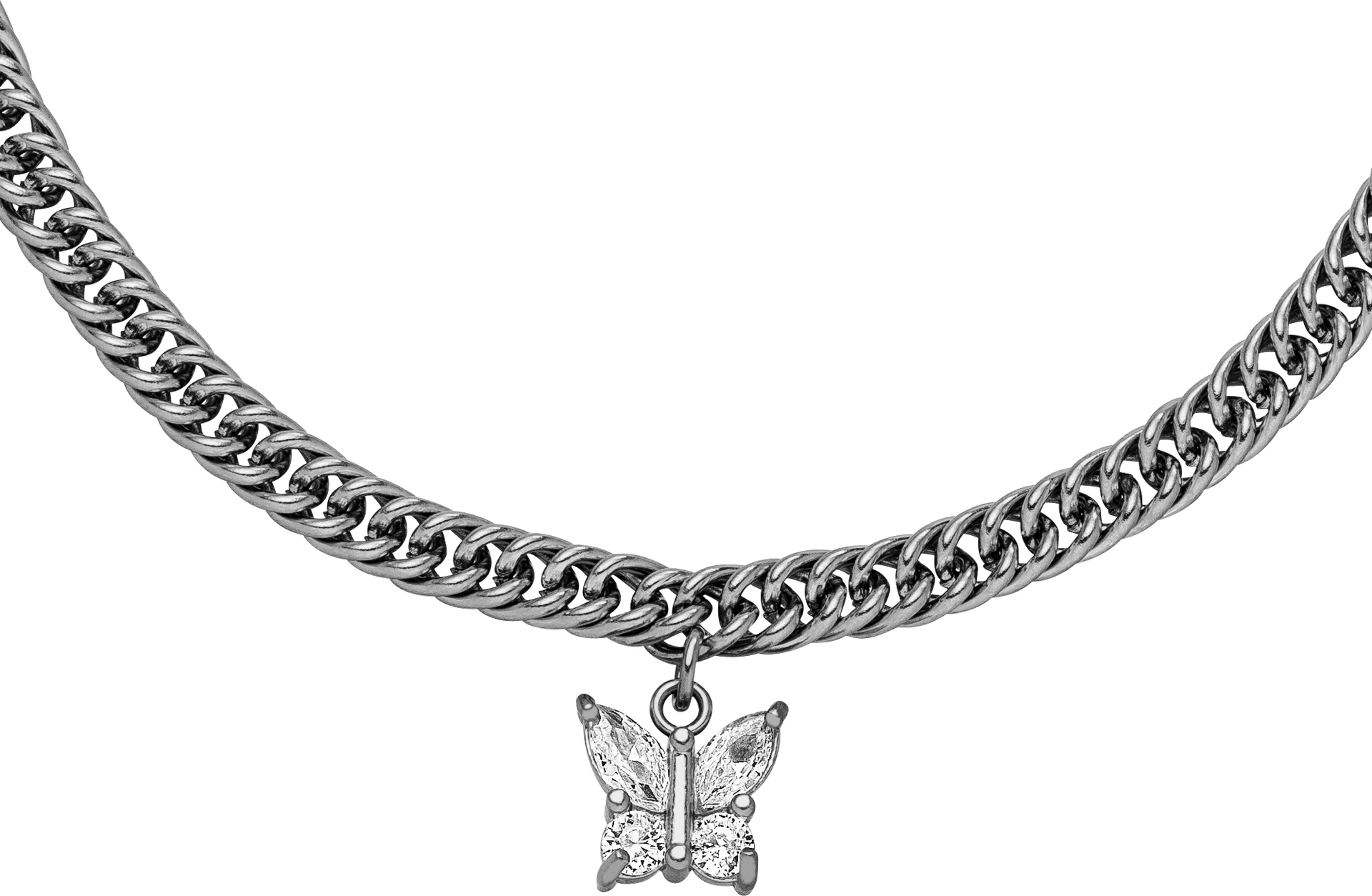 Collana di farfalle delicate