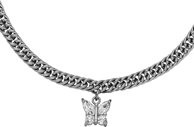 Collana di farfalle delicate