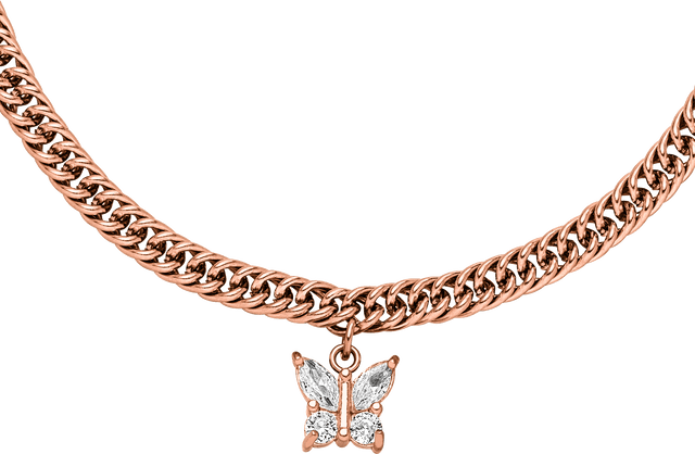 Collana di farfalle delicate