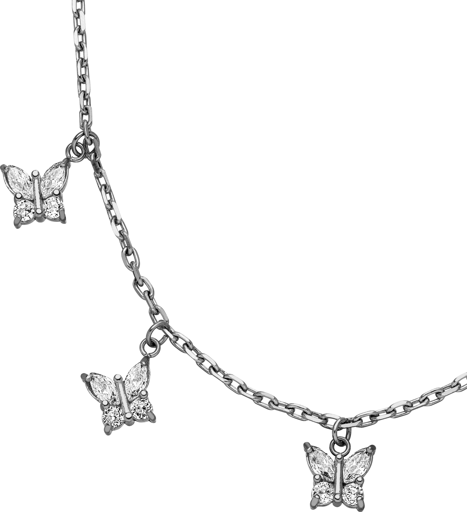 Collana con farfalla