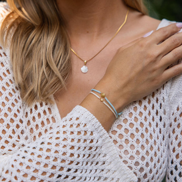 Set di bracciali Oceano Blu