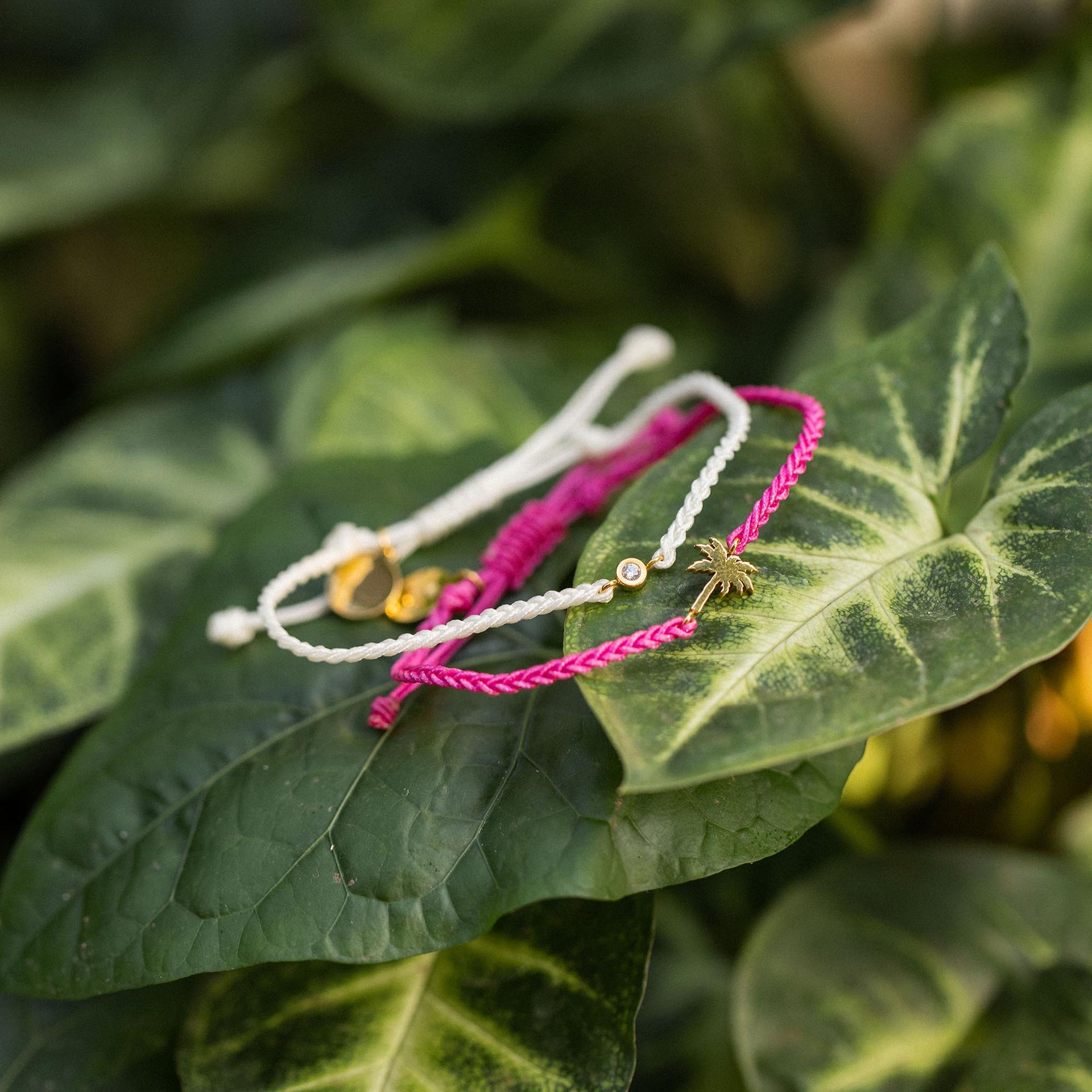 Set di bracciali Pink Island