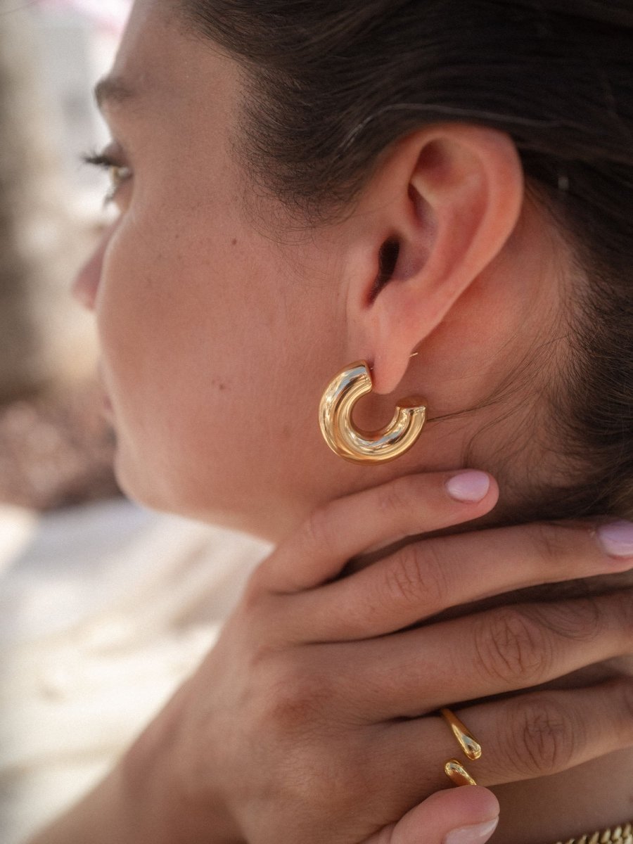 Small Stellar Glow Earrings - INT PURELEI