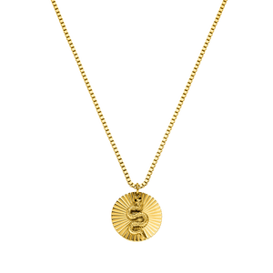 Snake Coin Necklace - INT PURELEI