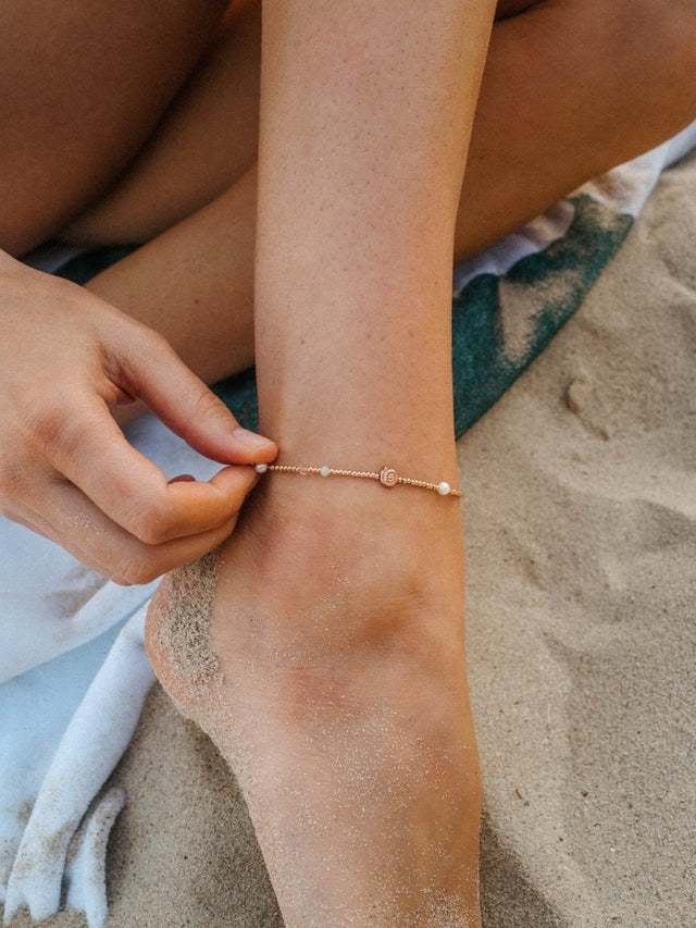 Sundial Shell Anklet - INT PURELEI