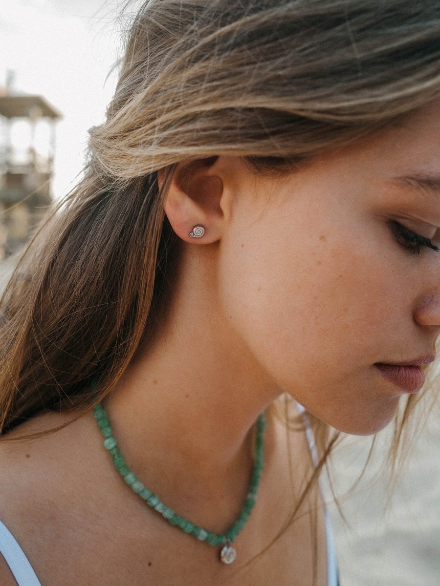 Sundial Shell Earring - INT PURELEI