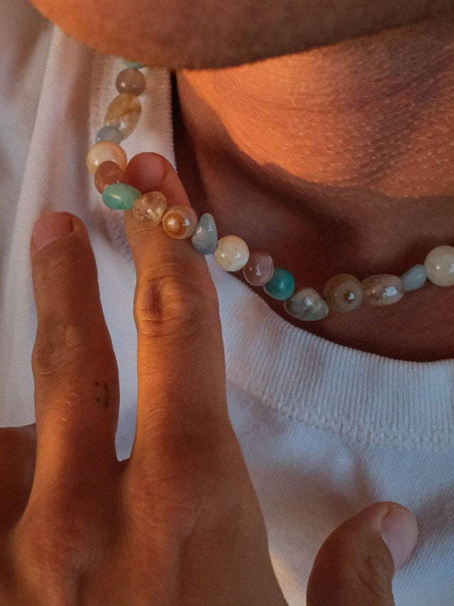 Tide Gemstone Necklace - INT PURELEI